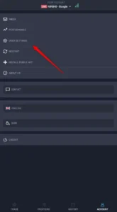 Xellion Trader account